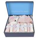 Gerber Baby 10-Piece Hooded Towel, Robe, & Washcloths Set, Fox, One Size