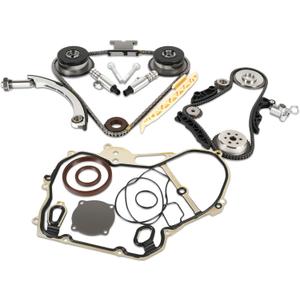 90537632 Engine Timing Chain Kit [with VVT Intake & Exhaust] for 2011-2017 Equinox, for 2011-2017 Terrain, for 2013-2014 Malibu, for 2012-2017 Regal 2.2 2.4 Ecotec L4 DOHC Replacement OE 94201S