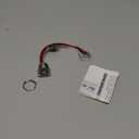 APIELE Stepless Touch Switch 19mm LED Dimmer Latching Switch DC 6V to 24V Blue White LED Suitable for 3/4" Mounting Hole (Stepless Dimming)
