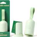 Earth Rated Dog Poop Bag Holder with Bags, Durable Leakproof, Unscented, 1 Dispenser and 15 Count