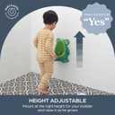 Dreambaby Pee-Pod Toilet Training Urinal - Frog Potty with Removable Bowl & Spinning Target - Portable Toddler Urinal for Boys
