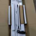 Veken 55 x 28 Inch Electric Standing Desk with Adjustable Height, Sit to Stand Computer Table for Study, Work or Gaming, Home Office Desk White