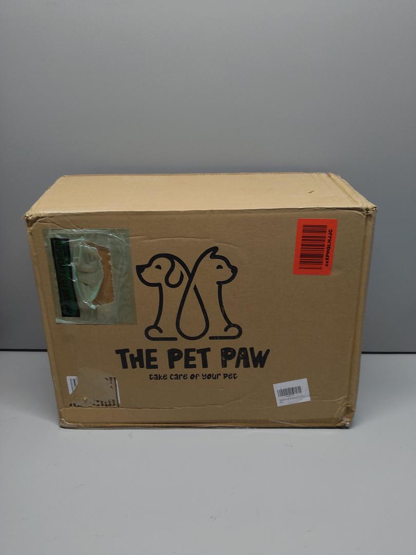 The Pet Paw Collapsible Dog Food Storage Bin - Purple