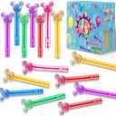 24PCS Glitter Mouse Ear Bubble Wands for Mouse Theme Birthday Party Favors Decorations Pinata Filler Goodie Bags Stuffers Valentines Classroom Exchange Gifts, Easter Basket Stuffers