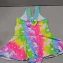 Girls One Piece Unicorn Swimsuit Mermaid Swimwear Rainbow Bathing Suit, Size: 5-6 Years