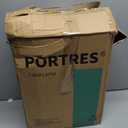 PORTRES 27" Modern Ceramic Table Lamp Set of 2 for Living Room Green & Gold Bedside Lamps for Bedroom Nightstand Lamp Tall End Table Lamps