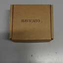 HAVICATO Electric Toothbrush Holder for Bathroom, Wall-Mounted Toothbrush Stand with Self-Adhesive, Compact Bathroom Caddy for Electric Toothbrushes (White-2pcs)