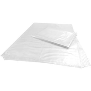 Wowfit 30 CT 18x24 inch 1.1 Mil Clear Plastic Flat Open Poly Bags  Great for Proofing Bread, Dough, Pans, Jackets, Coats, Pillows, Laundry, and More