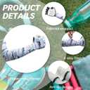 Sports Compression Arm Sleeves for Youth Teens Sun Protection Sleeves for Baseball Golf Volleyball Basketball