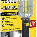 Ontel Handy Brite Ultra-Bright Cordless LED Rechargeable Work Light, 1000 Lumens, Magnetic Base, Heavy Duty, Compact & Lightweight Portable LED Flashlight