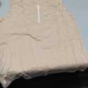 Verdusa Men's Graphic Tank Tops Summer Sleeveless Letter Crew Neck Shirt Tops Khaki Small