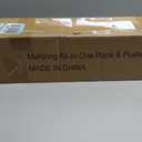 Mahjong Racks with Pushers, Pink Wooden American Mahjong Tile Pushers and Racks Set of 4, Mahjong Accessories (19.68 Inches)