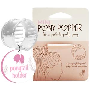 Mini Pony Popper Clip - High Ponytail Holder for Volume & Lift - Versatile for All Hair Types, Ponytail Tool for Thick & Long Hair - Easy-to-Use Hair Styling Accessories for Women, Clear Pony Popper Mini Pony Popper Clip - High Ponytail Holder for Volume & Lift - Versatile for All Hair Types, Ponytail Tool for Thick & Long Hair - Easy-to-Use Hair Styling Accessories for Women, Clear Pony Popper