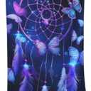 Butterfly Dreamcatcher Beach Towel 31inx51in, Night Sand-Free Microfiber Bath Towel Ultra Soft Quick Dry Pool Towel Absorbent Towel Lightweight Towel for Swimming Bathroom Decor