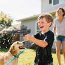 Electric Water Gun for Kids Adults,Water Blaster Squirt Guns with Flashing Muzzle,Range up to 32ft,Summer Outdoor Beach Swimming Pool Party Toys Gifts for Boys Girls Ages 8 9 10 11 12 13 14, Standard
