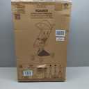 Evolur Roamer Ultra Lightweight Stroller, Compact One-Hand Self-Standing Fold Travel Stroller with 5-Point Safety Harness, Adjustable Sun Canopy, 360 Rotating Wheels with Cup Holder - Red