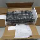 Homeiju Wall Mounted Wine Rack, Bottle & Glass Holder Wood-Metal Retro Wine Rack, Wine Bottles Display Wall Storage for Kitchen Dining Room Home Bar (31.5"W x 7.91"D x 16.85"H)