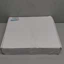 Peel and Stick Tile Backsplash 12"X12" PVC Wall Tiles, Stick on Backsplash for Kitchen, Bathroom Tile, Fireplace, Laundry (20-Pack, White)