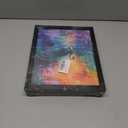 3 x Monet Style Colorful Wall Art Prints Black Swan In The Misty Lake Poster Canvas Art Wall Decor Picture For Bedroom Dorm Office Bathroom Wall Decor Aesthetic Home Artwork 8"  10" With Framed (BK07.)