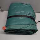 AKSOUL Sleeping Pad Camping Inflatable: Extra Thickness Double Persons Self Inflating Mat with Built-in Foot Pump, Lightweight Ultra-Wide Air Mattress with Pillow for Camping, Backpacking (Double Peacock Blue)