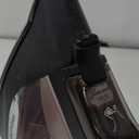 Rowenta Access Stainless Steel Soleplate Steam Iron with Retractable Cord, Powerful Steam Diffusion, Auto-Off and Anti-Drip, 1725 Watts, Black Clothes Iron, DW2459