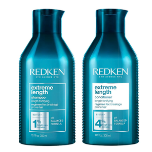 Redken Extreme Length Biotin Shampoo For Longer Hair – Promotes Healthy Hair Growth, Strengthens Damaged Hair, Prevents Hair Breakage, Infused With Biotin ​