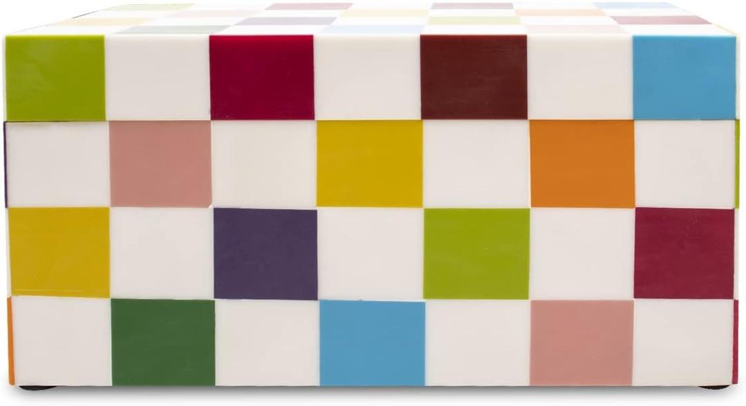 Handicrafts Home Decorative Organizer Box 10x5 – Large Keepsake Box with Lid, Modern Decorative Storage Box, Bohemian Coffee Table Décor, Jewelry & Memory Box, Decorative Accent Box for Home Décor
(MEDLEY-JESTER)