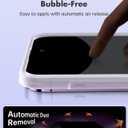 UNBREAKcable 2PCS Screen Protector for iPhone 14 Pro - 1 Privacy Tempered Glass+1 Clear Glass Double Shatterproof [Installation Frame] [9H Hardness] [Case Friendly] Anti-Scratch for iPhone 6.1 inch