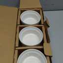 DOWAN 8 Oz Ramekins Oven Safe for Creme Brulee, Souffle Dish Baking Bowls, Custard Cups for Pudding Dips Sauce Dessert Yogurt Ice Cream, Ceramic Ramiken Set Of 6, Soft White