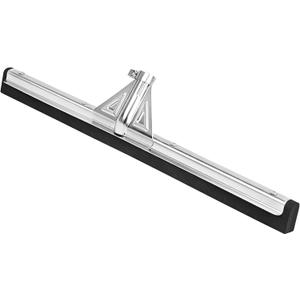 DSV Standard Heavy-Duty Floor Squeegee 22, Double Foam Rubber Blade Garage Squeegee, Taper Pole Connection - Handle Sold Separately for Tiles, Concrete and Asphalt