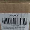 PHIXART 4-Light Bathroom Light Fixtures, Black Bathroom Vanity Light with Clear Glass Shade, Modern Bathroom Lighting Fixtures Over Mirror, 30" Bathroom Vanity Light for Mirror Bedroom Hallway