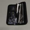 Sirabe 10 PCS Hair Cutting Scissors Set, Professional Haircut Scissors Kit with Cutting Scissors, Thinning Shears, Comb, Cape, Clips, Black Hairdressing Texturizing Shears Set for Barber, Salon, Home