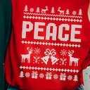 Peace I Come in Peace Couple Matching Ugly Christmas Sweater T-Shirt