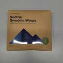 3-Pack Organic Baby Swaddle Sleep Sacks - Swaddles for Newborns, Infant 0-3 Months, Baby Girls, Boys, Soft & Snug Newborn Sleep Sack, Nursery Swaddling Blankets (Frost,  One Size (0-3 months))