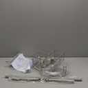 Zenna Home Tension Pole Shower Caddy Corner Organizer, Adjustable Standing Shower Caddy with 4 L-shaped Baskets and Hooks, Rust Resistant Bathroom Tension Rod Organizer, 60 to 97 Inch, Satin Nickel