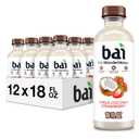 Bai Antioxidant Infused Water Beverage, Shala Coconut Strawberry, with Vitamin C and No Artificial Sweeteners, 18 Fluid Ounce Bottle, 12 Pack (EXP 07/29/26)