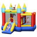 Kid's Inflatable Bouncer with Jumping Area and 480W Blower