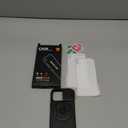 for iPhone 17 Case Magnetic Compatible with MagSafe Wireless Charging,with 2 Screen Protectors,Built-in Kickstand Ring,with Camera Cover Shock-Absorbent Shockproof Heavy Duty Protection Black