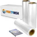 PrintFinish Shrink Wrap Film 12" x 525' Heat Wrap POF Centerfold - Polyolefin 75 Gauge High Quality Heavy Duty