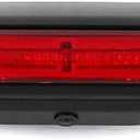 Center High Mount Third Brake Light with Upgrade HD Camera Compatible with 2020-2025 Ford Transit 150 250 350 350HD Single Rear Wheels Replace LK4Z13A613D