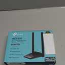 TP-Link USB WiFi Adapter, AC1300Mbps Dual Band 5dBi High Gain Antenna 2.4GHz/ 5GHz Wireless Network Adapter for Desktop PC (Archer T4U Plus)- Supports Windows 11/10, Mac OS 10.9-10.14