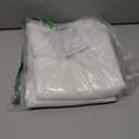 jinchan Belrose Linen Sheer Curtains for Living Room 84 Inch Length Sheer Voile Embroidered Floral Curtains for Bedroom Light Filtering Rod Pocket Window Treatments Farmhouse Decor 2 Panels White