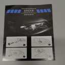 Fit For Ford Fusion 2006-2018 Light Bulbs, H7 High Beam + H11 Low Beam + H11 Fog Light Bulb, 6-Pack