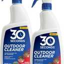 30 SECONDS Outdoor Mold & Mildew Stain Remover Spray | Ready To Use | 32 fl. oz. | 2 Pack