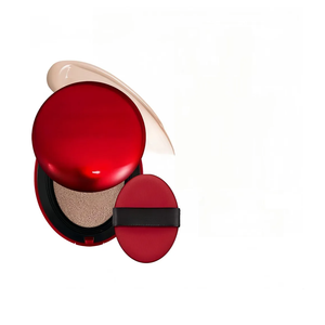 Pack Of 2 MAEPEOR Cushion Foundation 9 Colors Full Coverage Weightless Satin Glow Foundation Hydrating LongLasting Cushion BB Cream (Color 01) 24N Latte
