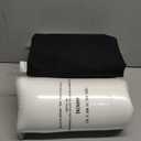 Cozyide Outdoor Chair Cushions 24x24, Washable Patio Furniture Cushions with Removable Cover, Waterproof Outdoor Deep Seat Cushion Set with Non-Slip Ties and Handle, Black