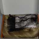 Haloo Blonde Bob Wigs with Bangs Shoulder Length Straight Natural Looking Synthetic Heat Resistant Medium Hair Wigs for Women Daily Party, 16 Inch Dirty Blonde