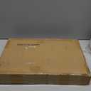 Adjustable Stackable Metal Storage Shelf Organizer - Expandable Wire Rack with Perforations for Kitchen, Pantry, Bathroom, Cabinet & Office-Compact, Durable & Sturdy(1PACK/Large/Black)