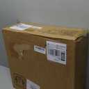 End Table with Diamond Handle, Nightstand/Bedside Table with Charging Station, Rustic Brown