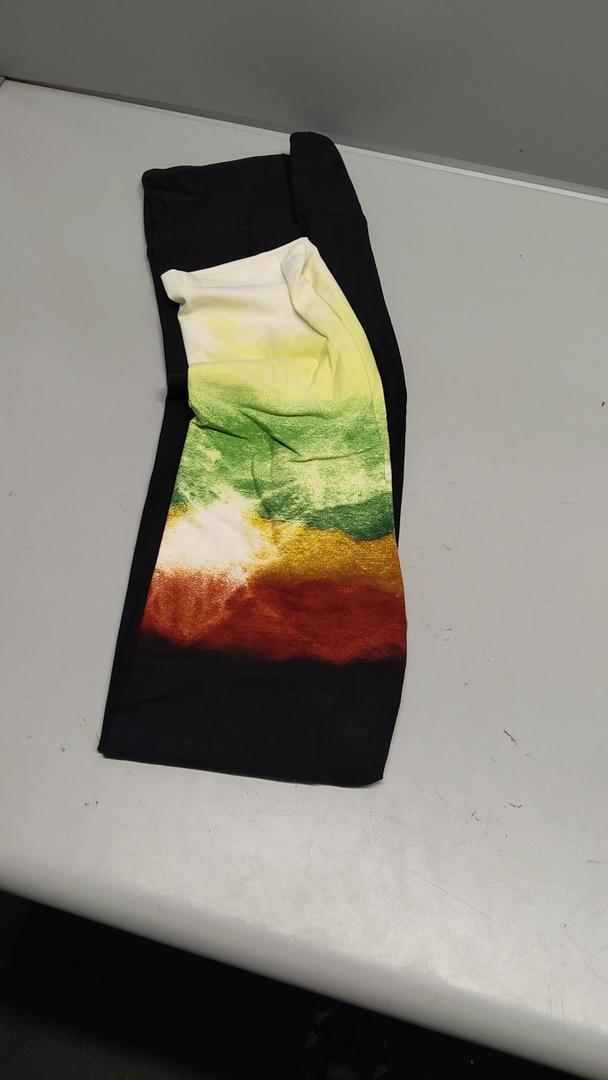 LuLaRoe Leggings , Size TC 12-18 ~ Dipped Earth tones ~ Ombre with BLACK